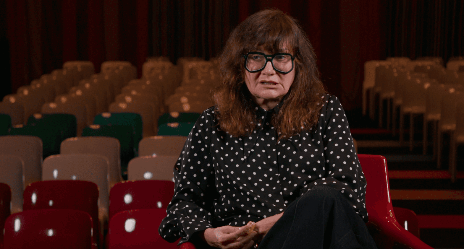 Isabel Coixet, durante una entrevista con Kinótico por su película 'Tres adioses' en Madrid