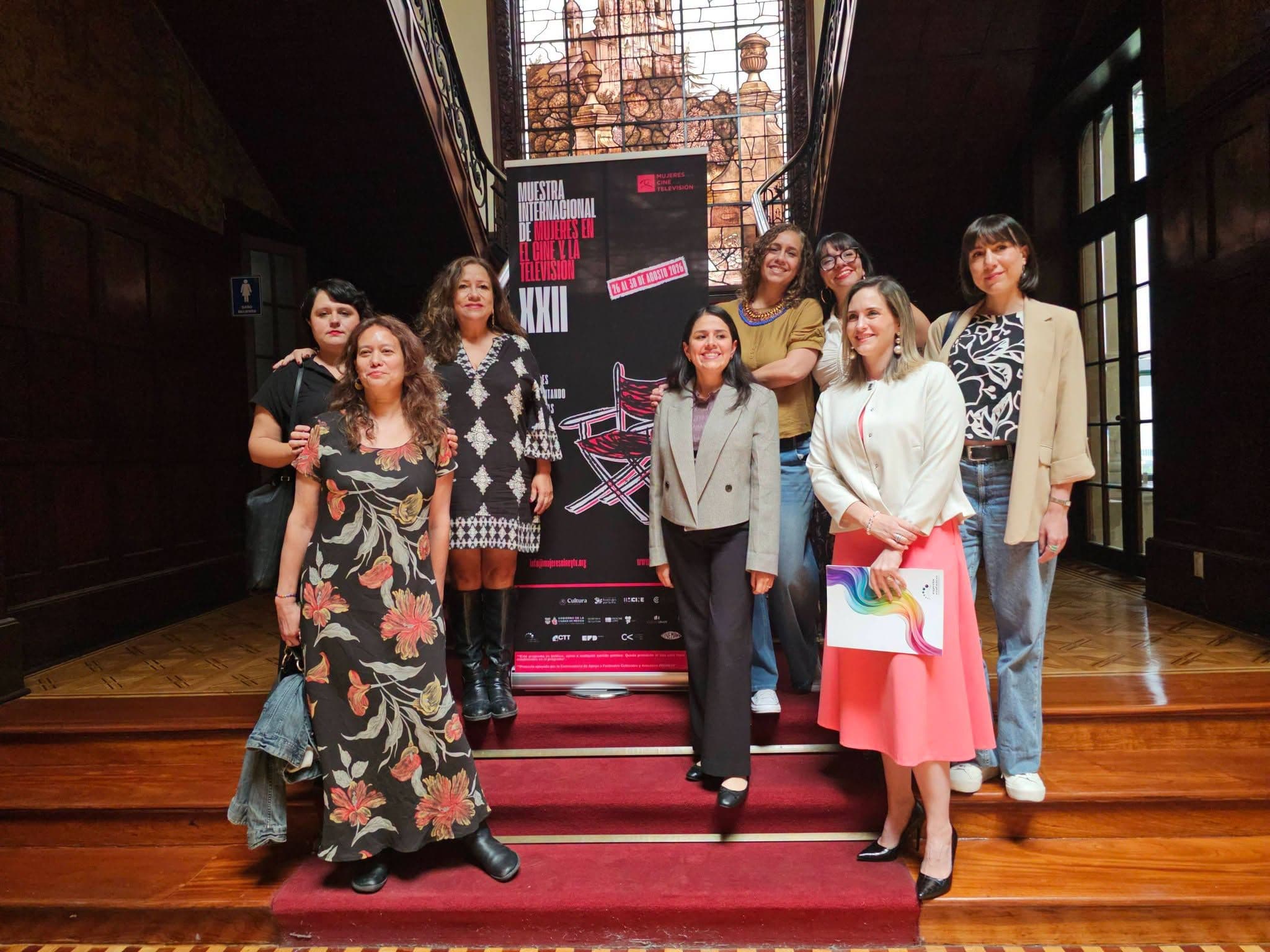 Equipo organizador de la Muestra Internacional de Mujeres en el Cine y TV agosto 2026