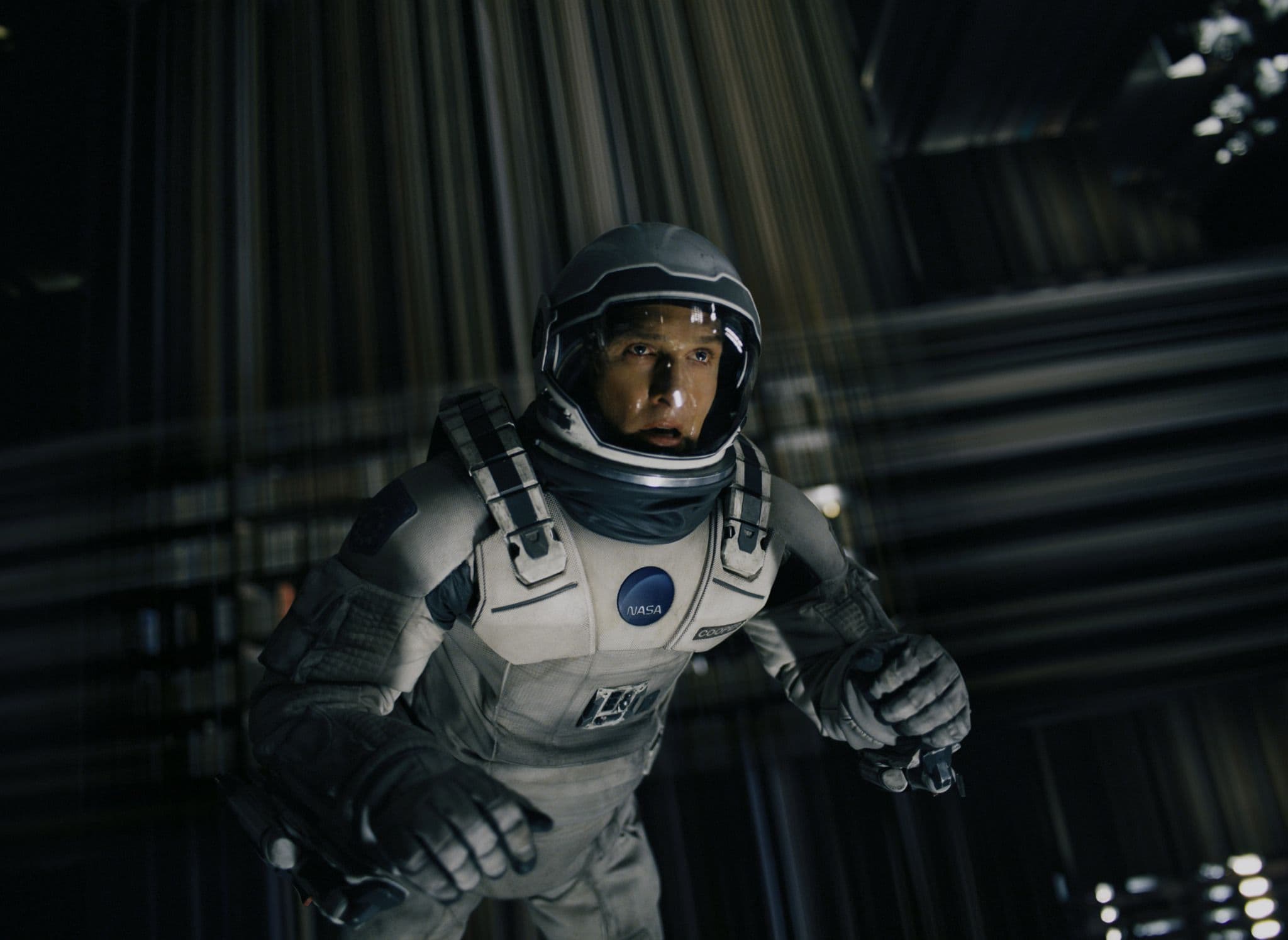 Matthew McConaughey vestido de astronauta en el papel de Cooper en 'Interestellar', de Christopher Nolan