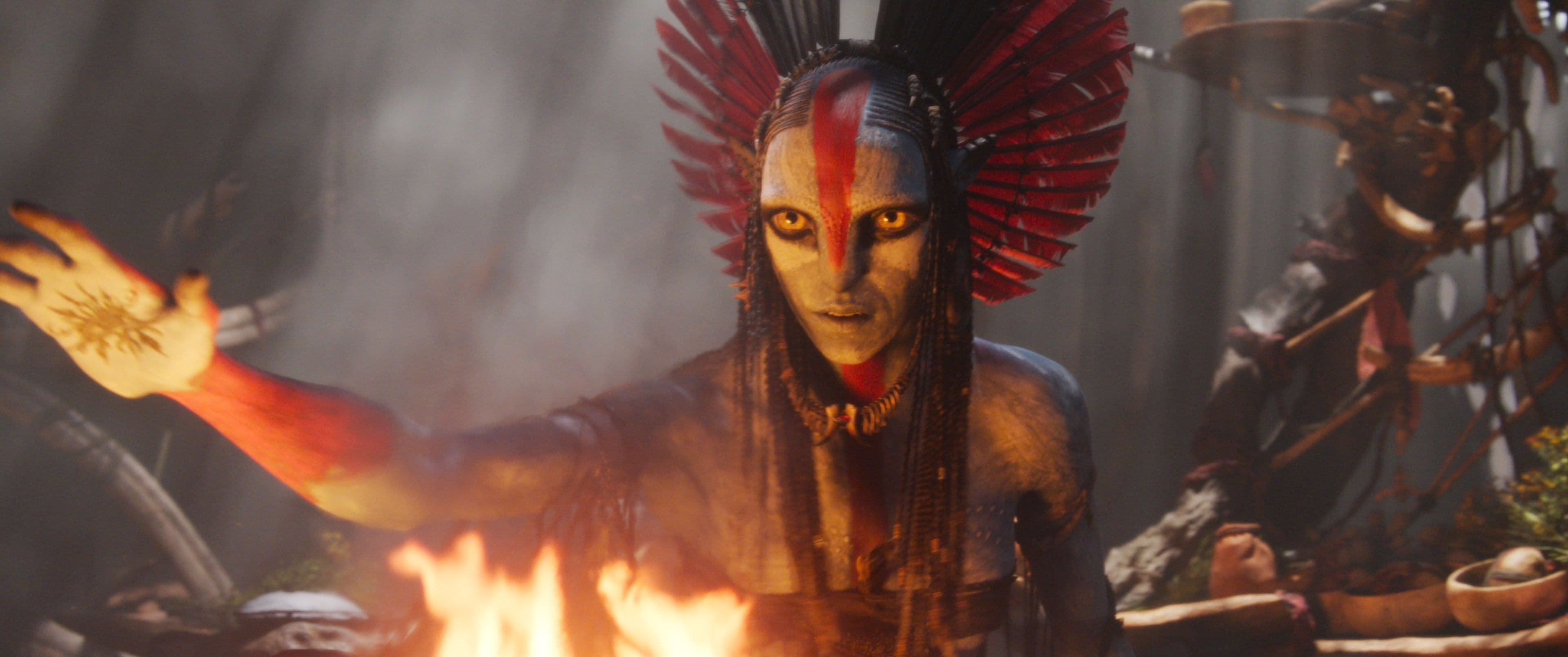 Fotograma de 'Avatar, Fuego y ceniza', de James Cameron