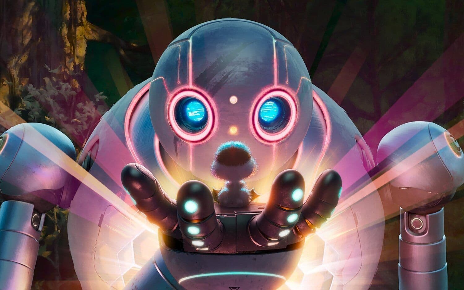 Fotograma de 'Robot salvaje', película de animación de Dreamworks dirigida por Chris Sanders