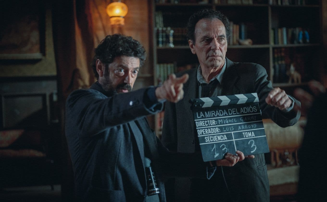 Imagen promocional de la película 'Cerrar los ojos', de Víctor Erice, con Manolo Solo y José Coronado