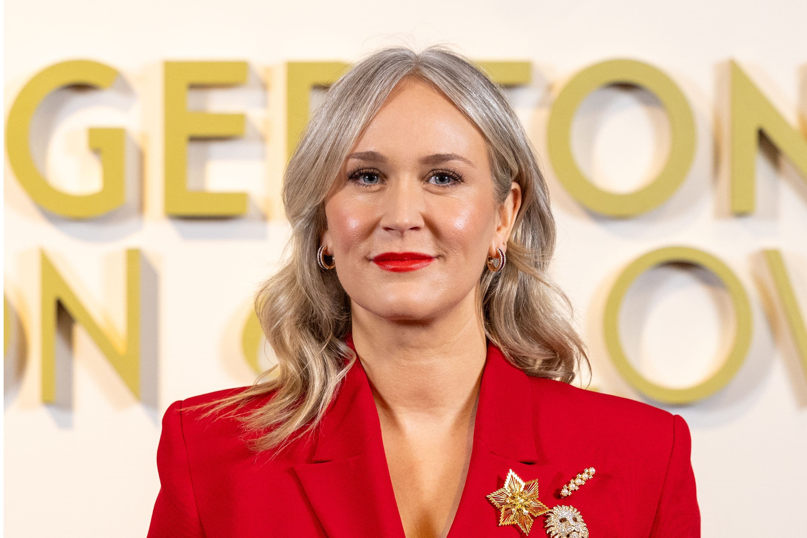 Jess Brownell, showrunner de la cuarta temporada de 'Los Bridgerton', en la premiere en Londres de la serie