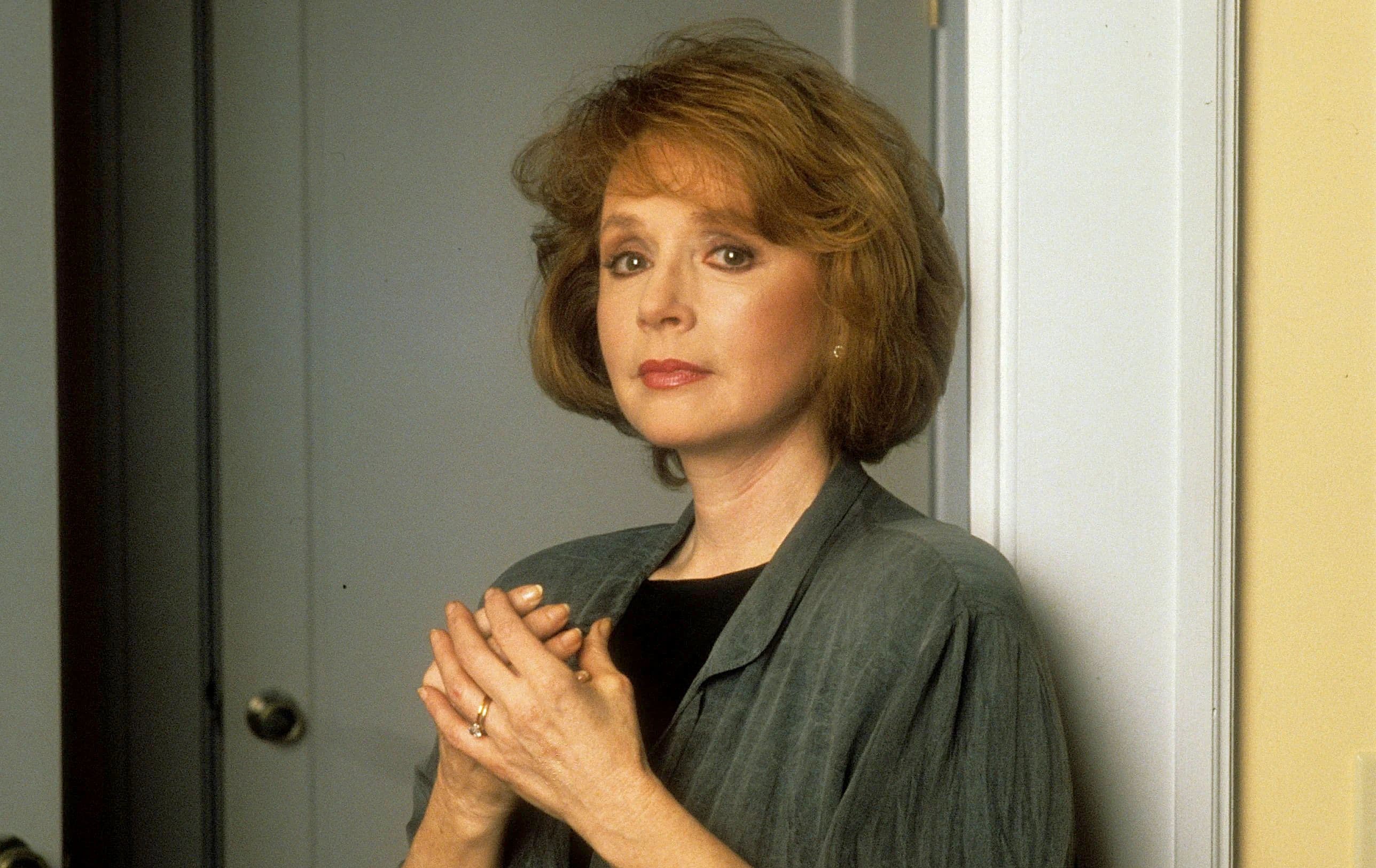 La actriz Piper Laurie, en un posado correspondiente a la serie 'Twin Peaks'