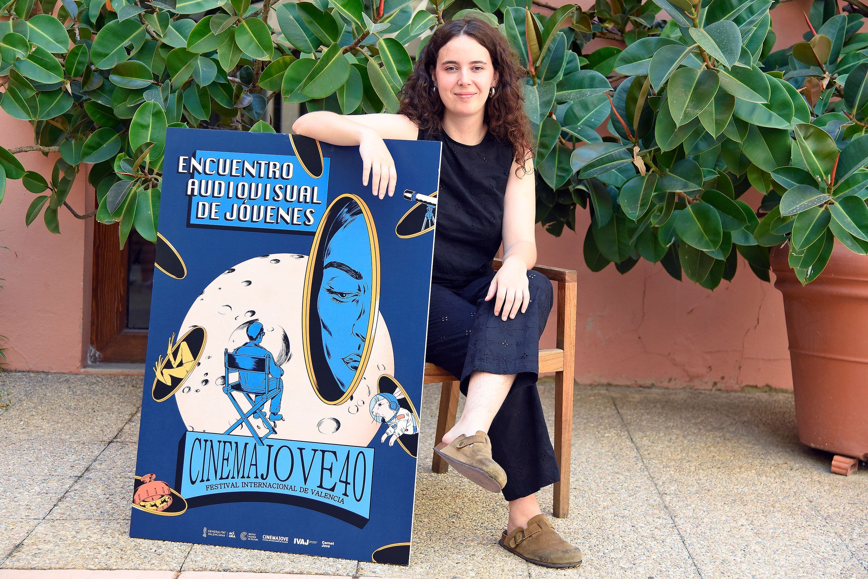 La directora María Moreno Novoa, en el festival Cinema Jove 2025