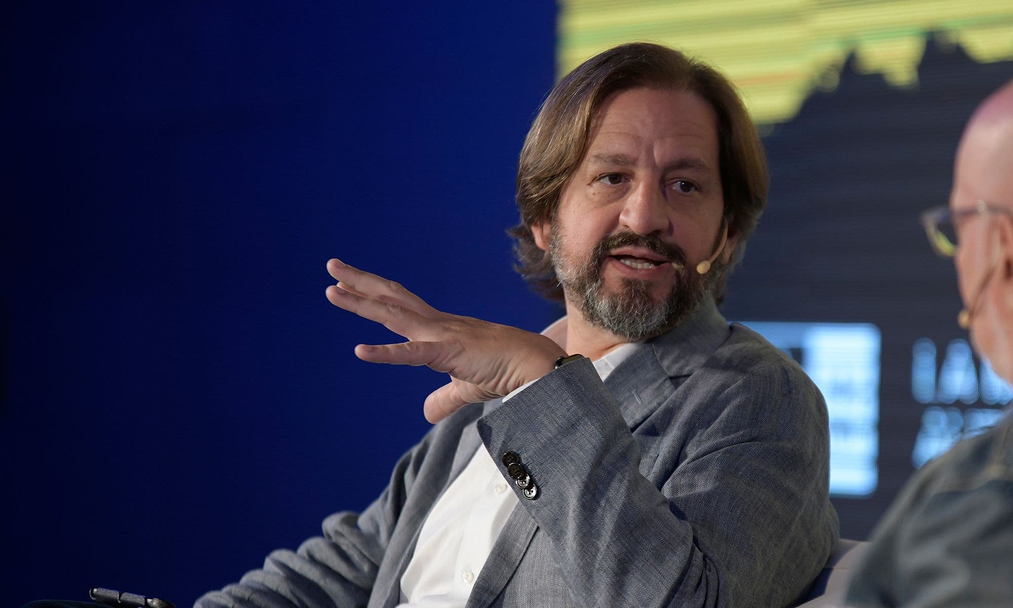 Pablo Iacoviello, Director de Monetización de Originales Locales en Amazon Studios, durante la tercera edición de Iberseries & Platino Industria