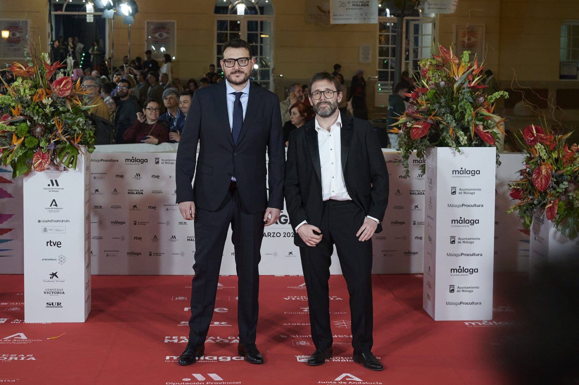 Dani de la Torre y Alberto Marini en la 26 edición del Festival de Málaga