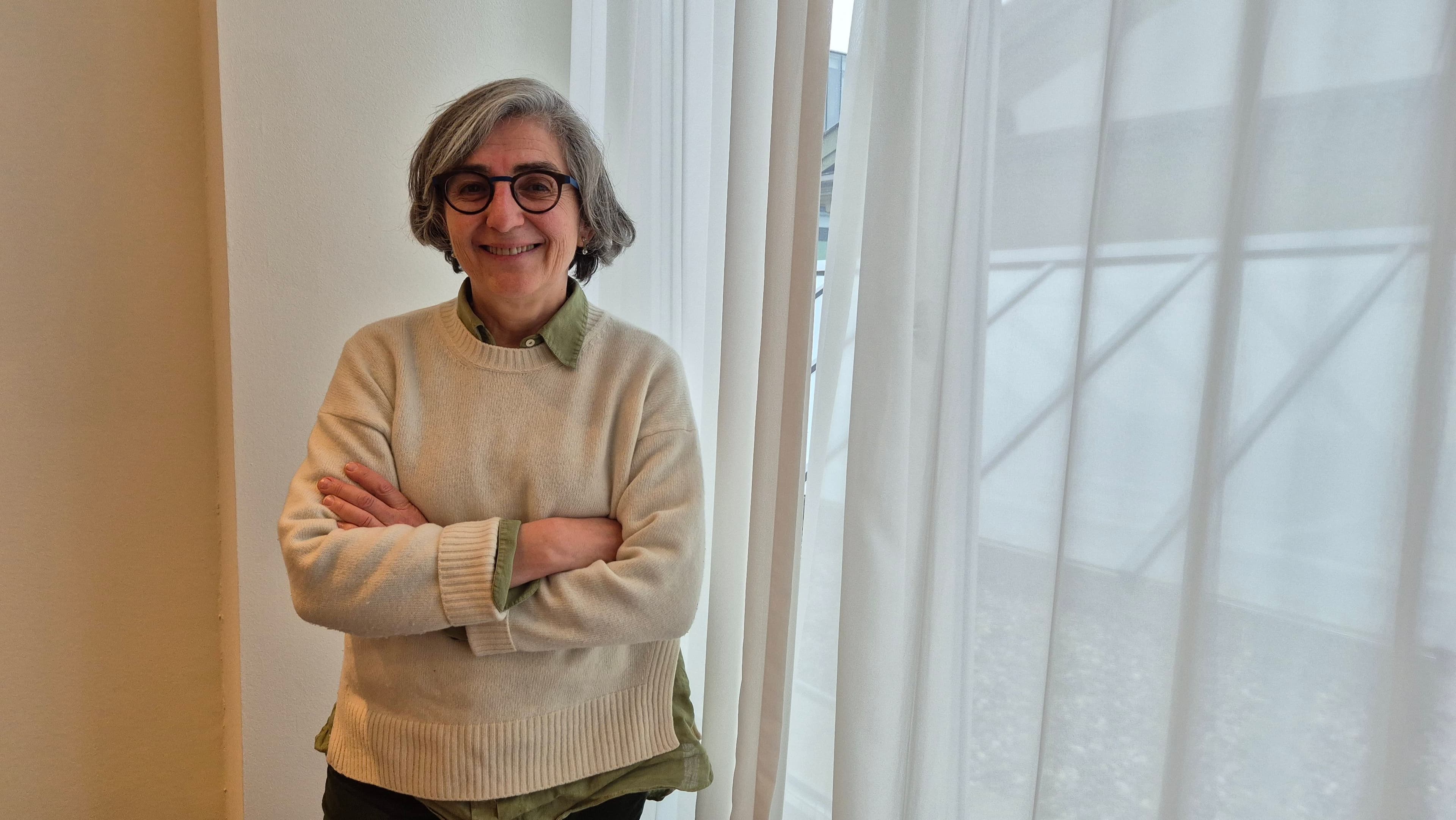 La directora Isabel Herguera, horas antes de la ceremonia de los Premios del Cine Europeo 2024
