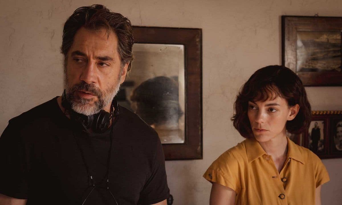 Javier Bardem y Victoria Luengo en un fotograma promocional de 'El ser querido', de Rodrigo Sorogoyen
