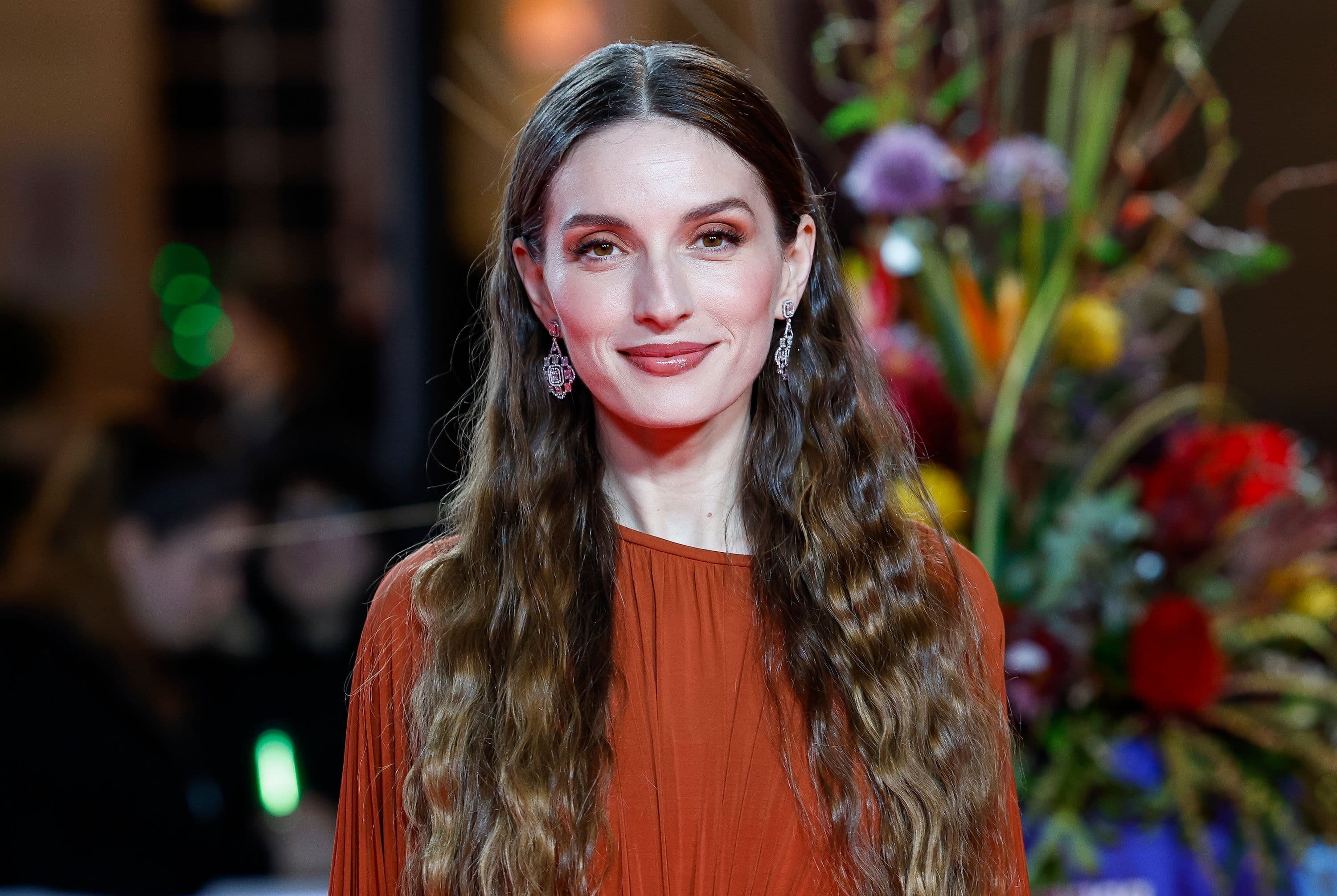 La actriz y directora María Valverde, durante la alfombra roja del Festival de Málaga 2025