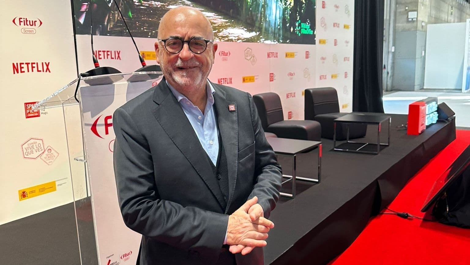 Carlos Rosado en la última edición de FITUR