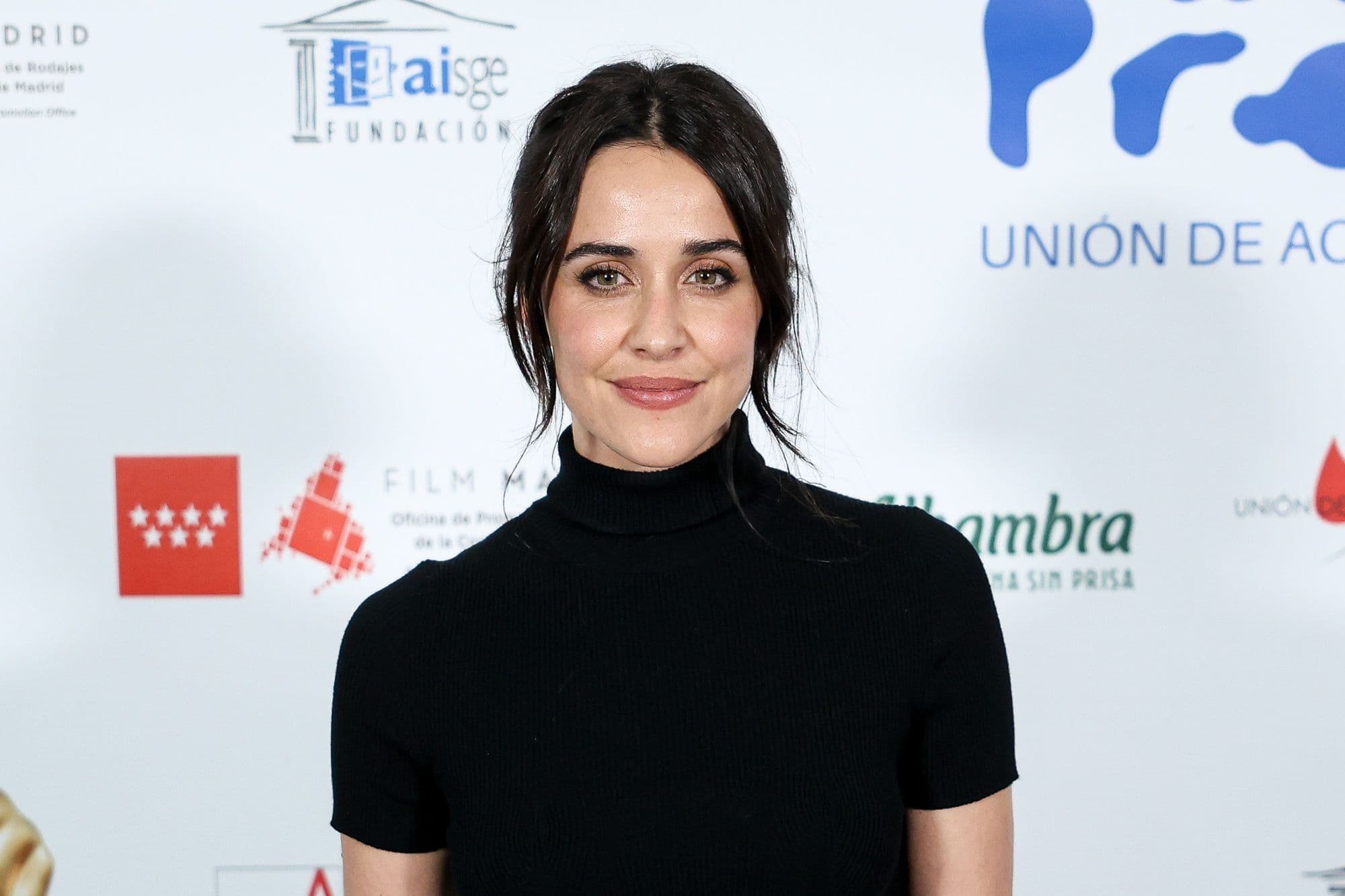 La actriz Macarena García en la alfombra roja de los premios de la Unión de Actores 2025