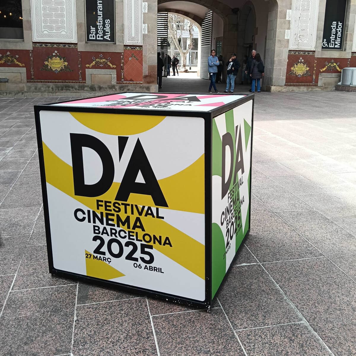 Imagen promocional del D'A Festival Cinema Barcelona en su edición de 2025