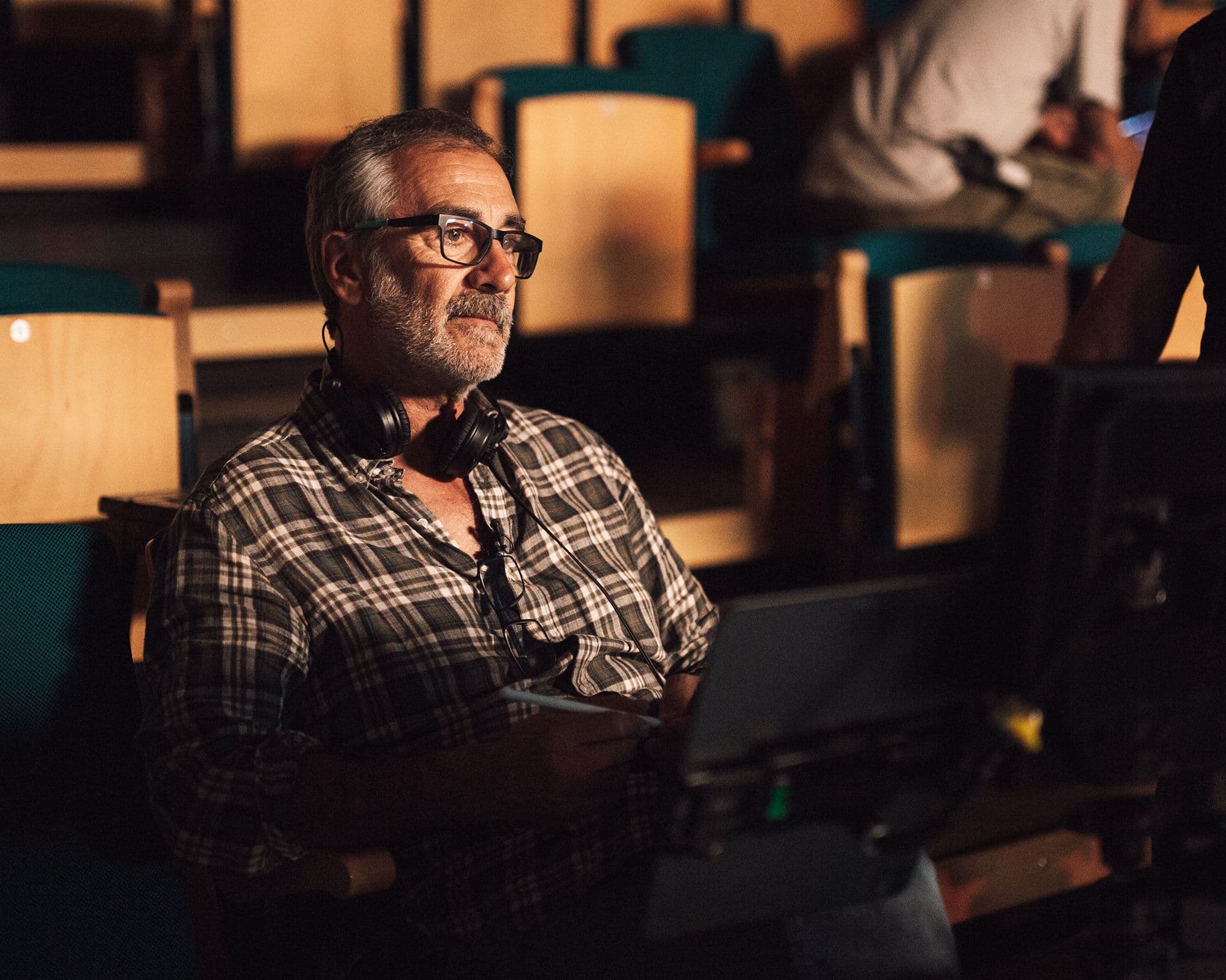 Javier Fesser, en un momento del rodaje de 'Campeonex'