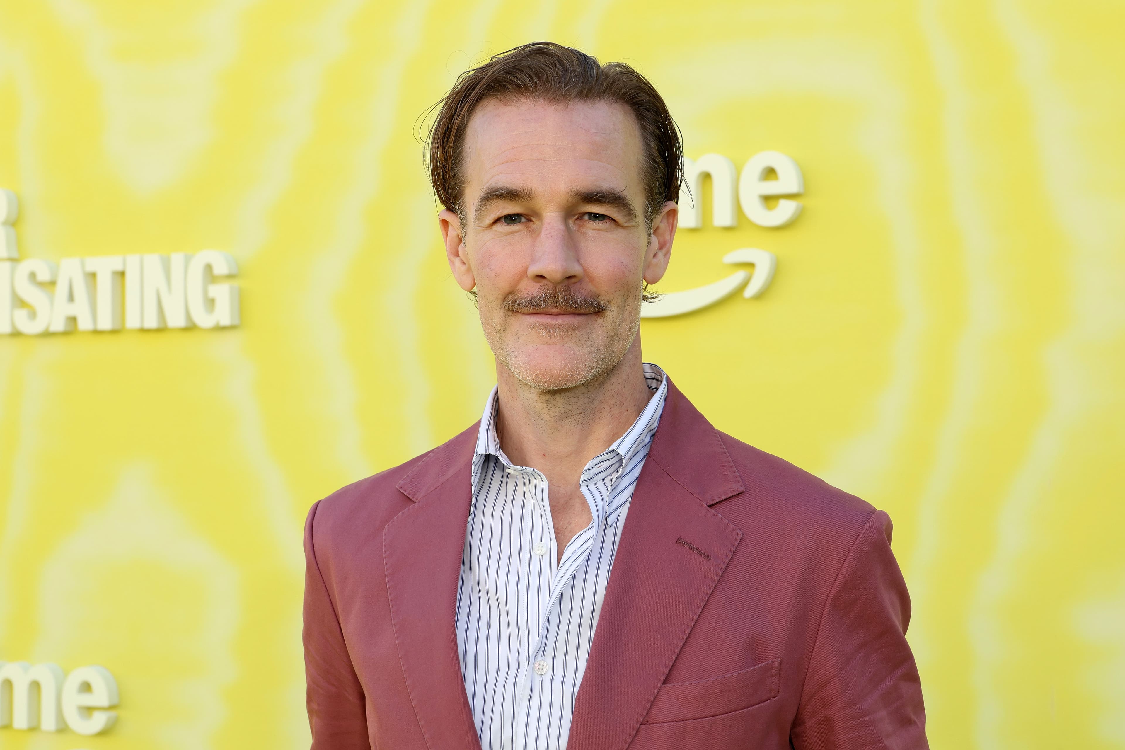 El actor James Van Der Beek en una foto de archivo de 2024