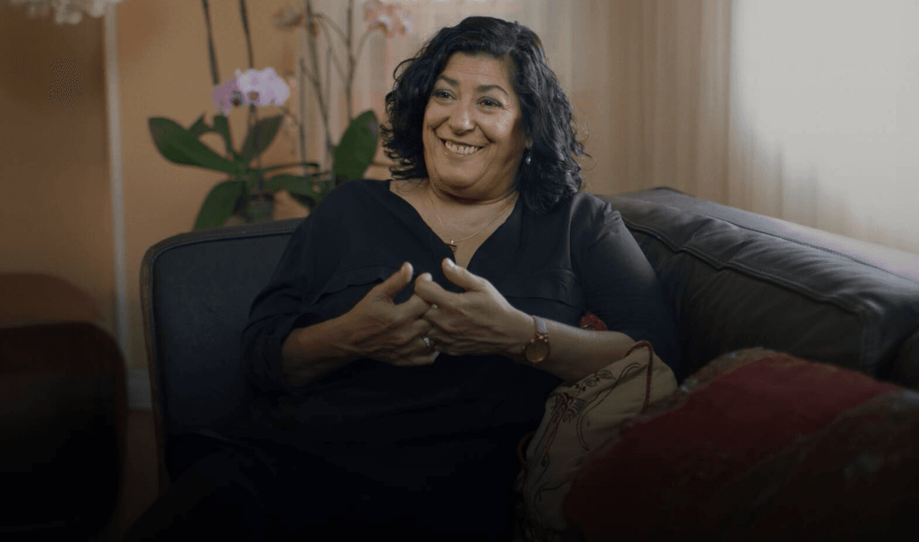 La escritora Almudena Grandes en un fotograma de 'Almudena', de Azucena Rodríguez