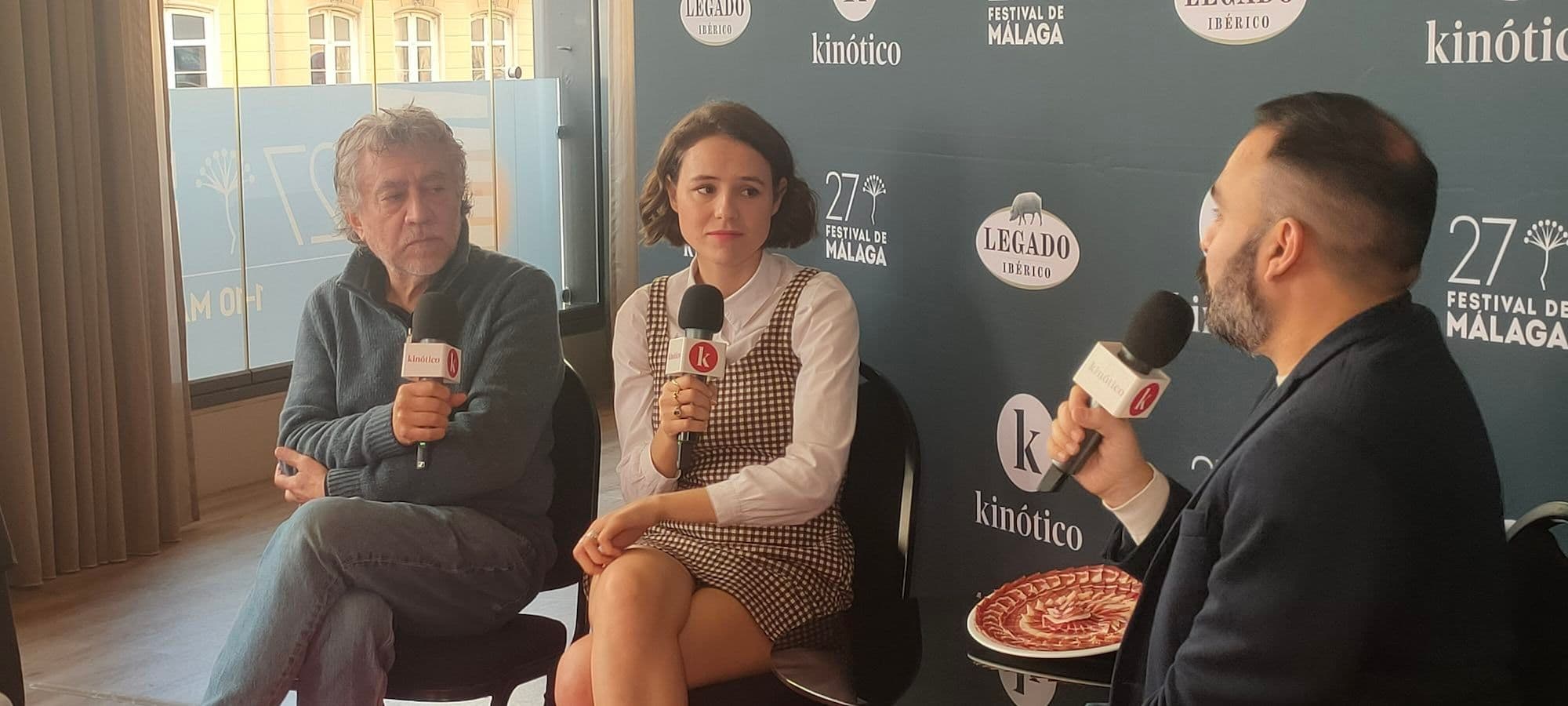 Antonio Chavarrias y Daniela Brown han presentado 'La abadesa' en el Festival de Málaga