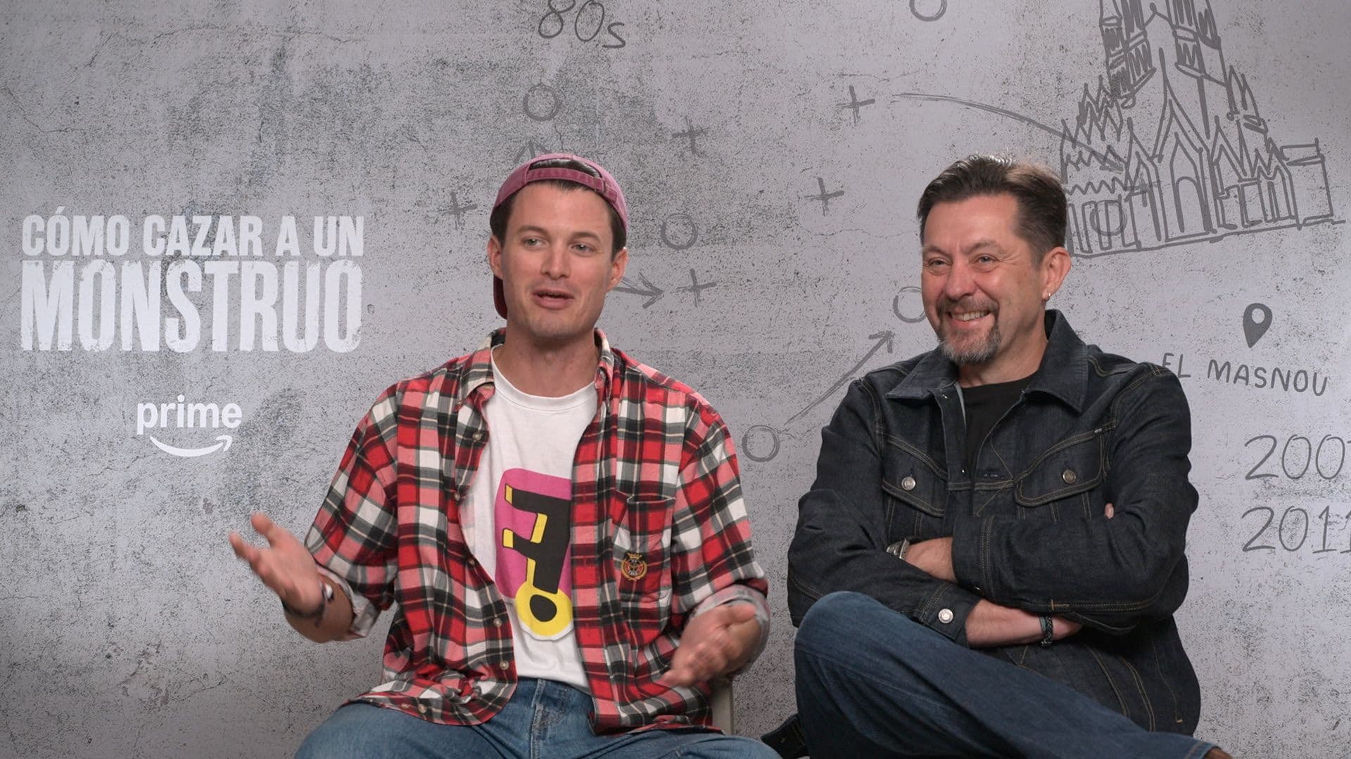 Carles Tamayo y Ramón Campos en la entrevista para Kinótico sobre el documental 'Cómo cazara. un monstruo' de Prime Video