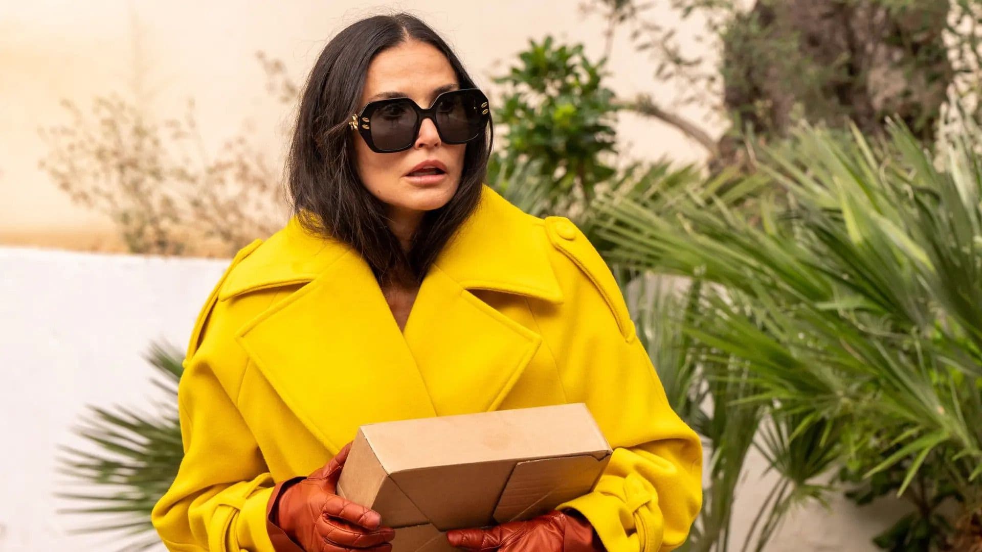 La actriz Demi Moore, en una imagen promocional de la película 'La sustancia'