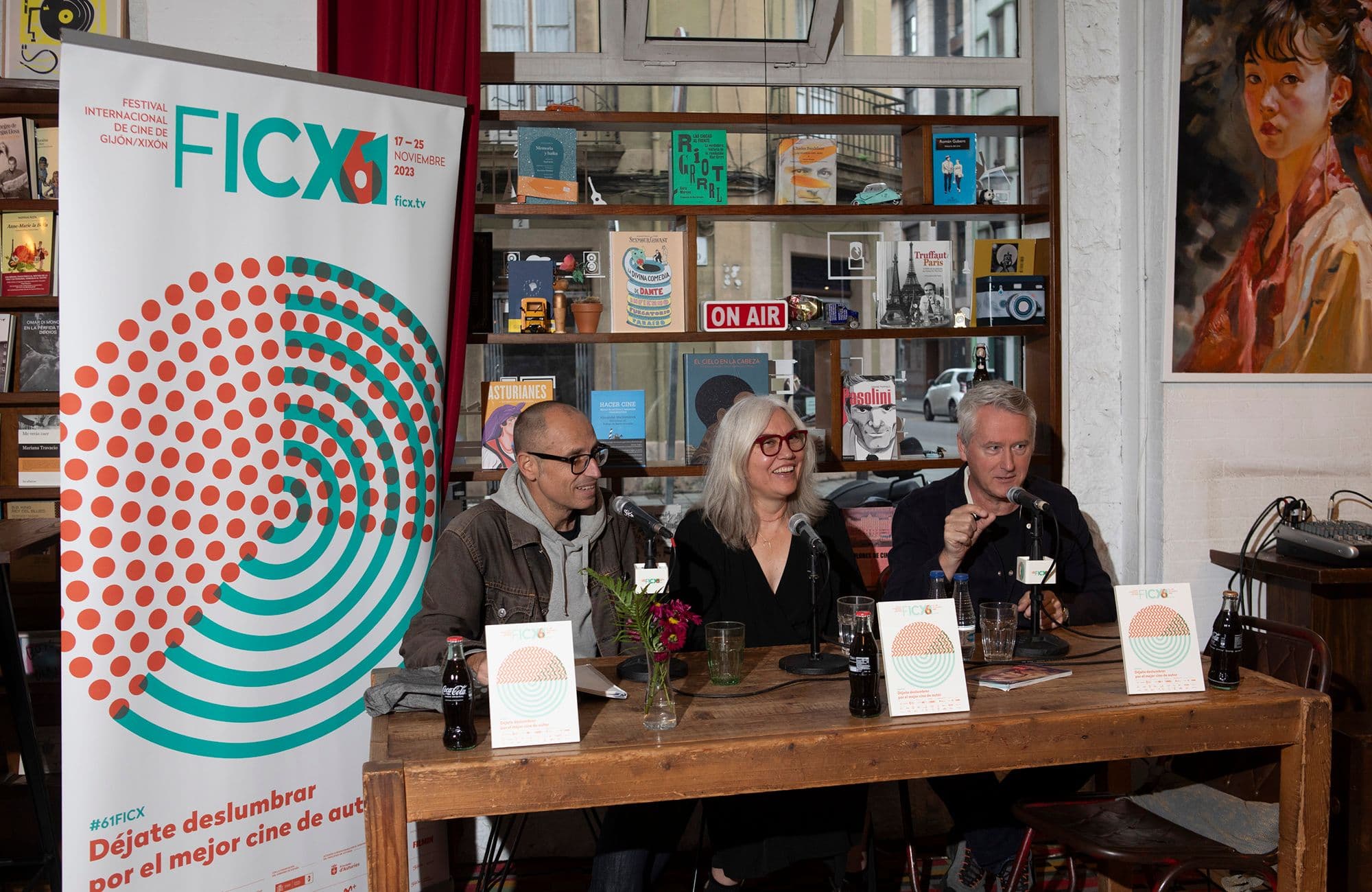 Christine Molloy y Joe Lawlor en el Festival de Gijón