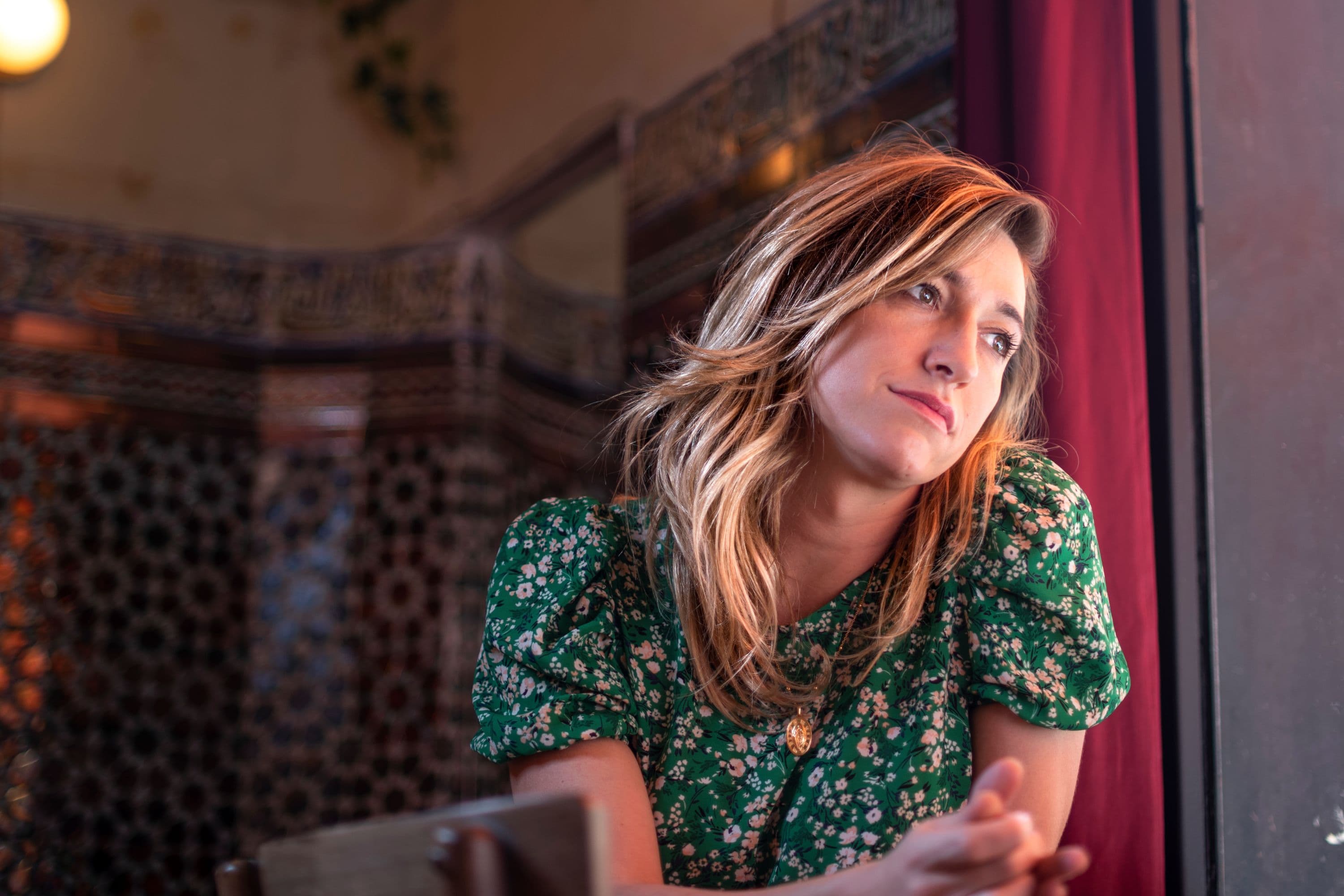 La actriz, guionista y directora Abril Zamora