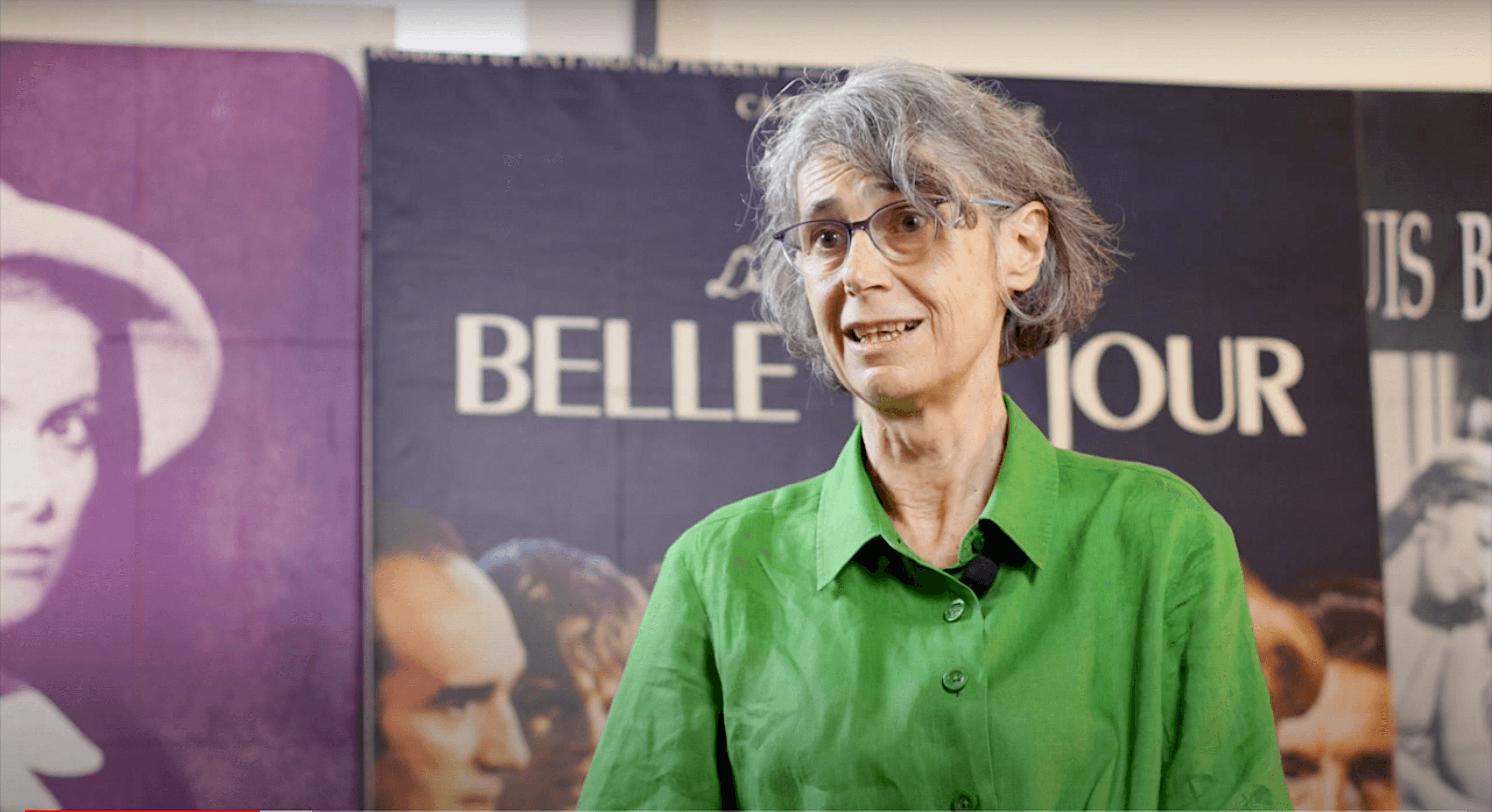 La directora de la Filmoteca Española, Valeria Camporesi, durante una entrevista en julio de 2023