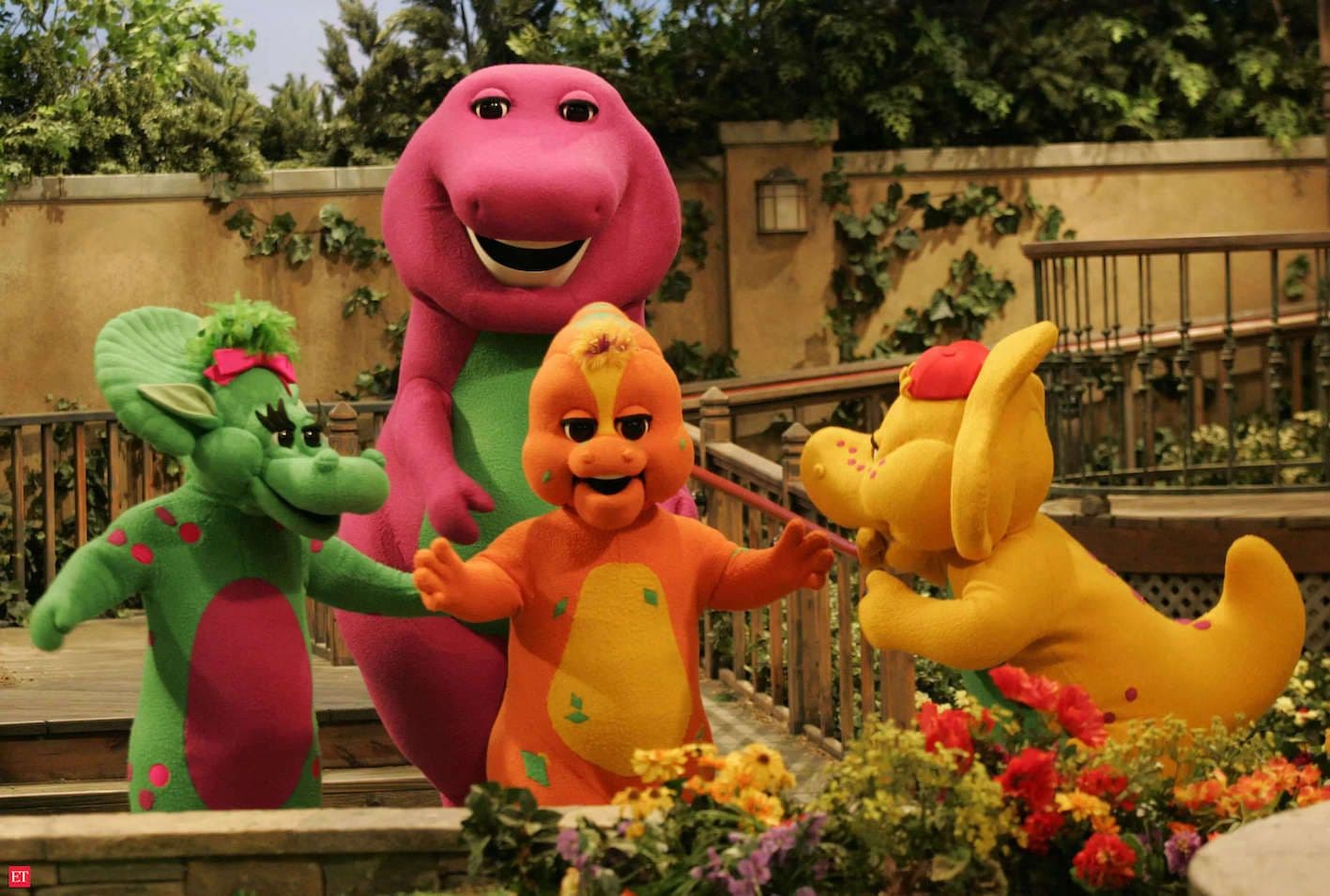 Fotograma de 'Barney & Friends', la clásica serie de la PBS