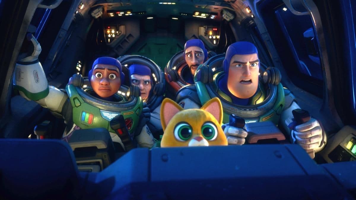 Fotograma de 'Lightyear', película de Pixar que es un spin-off de 'Toy Story'.
