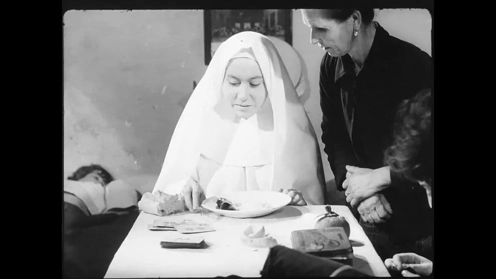 Fotograma de la práctica 'Sor Angelina', dirigida por Francisco Regueiro hacia 1962