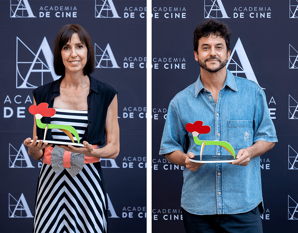 Los directores Eva Libertad y Guillermo Galoe recogen el Premio Pilar Bardem – Cine, Ayuda y Solidaridad