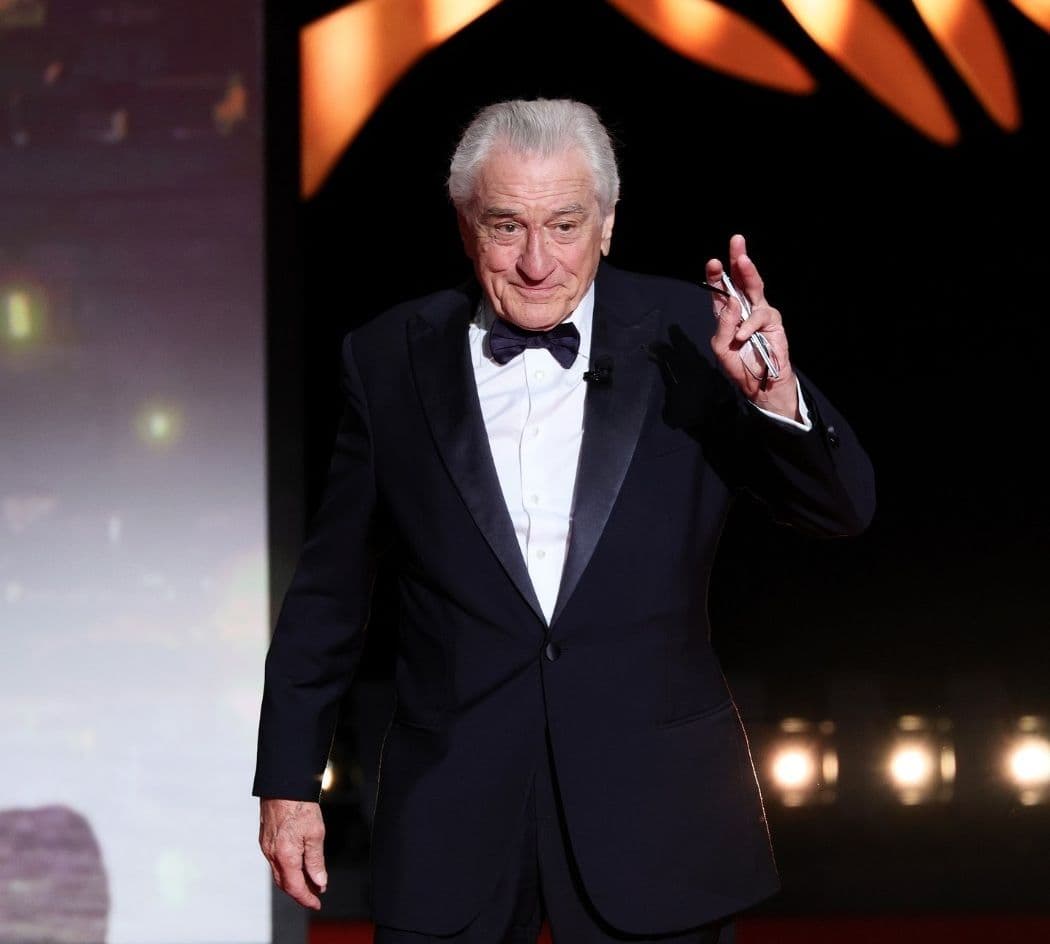 El actor Robert De Niro recibe la Palma de Oro honorífica en el Festival de Cannes de 2025