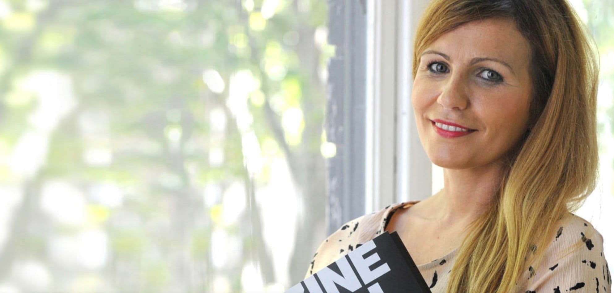 Posado de Vanesa Fernández Guerra, directora de Zinebi entre sus ediciones 60 y 65