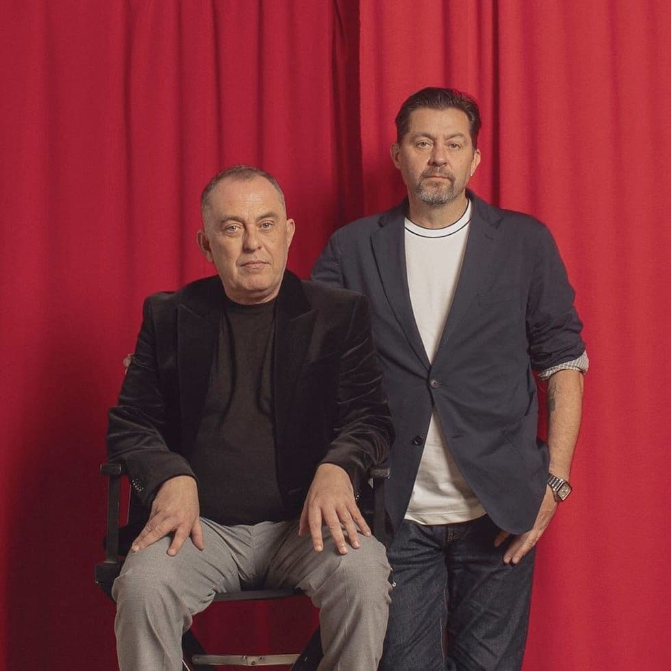 Carlos Sedes y Ramón Campos, durante la presentación a los medios de 'El caso Asunta'