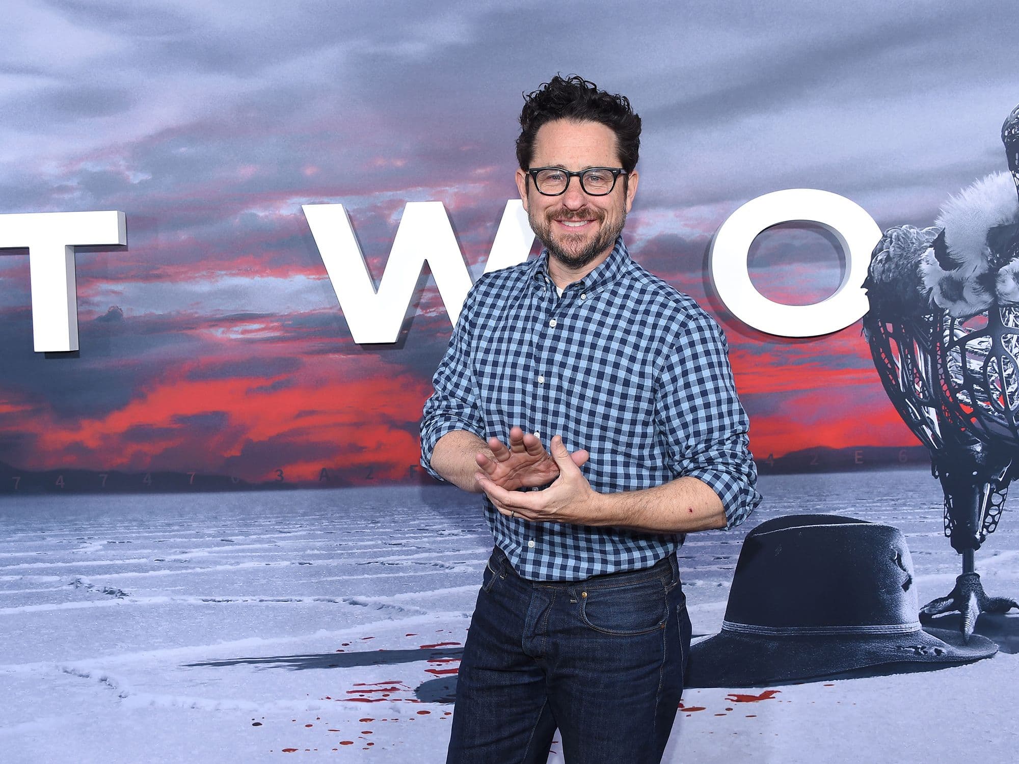 J.J. Abrams en el estreno de la segunda temporada de la serie 'Westworld'