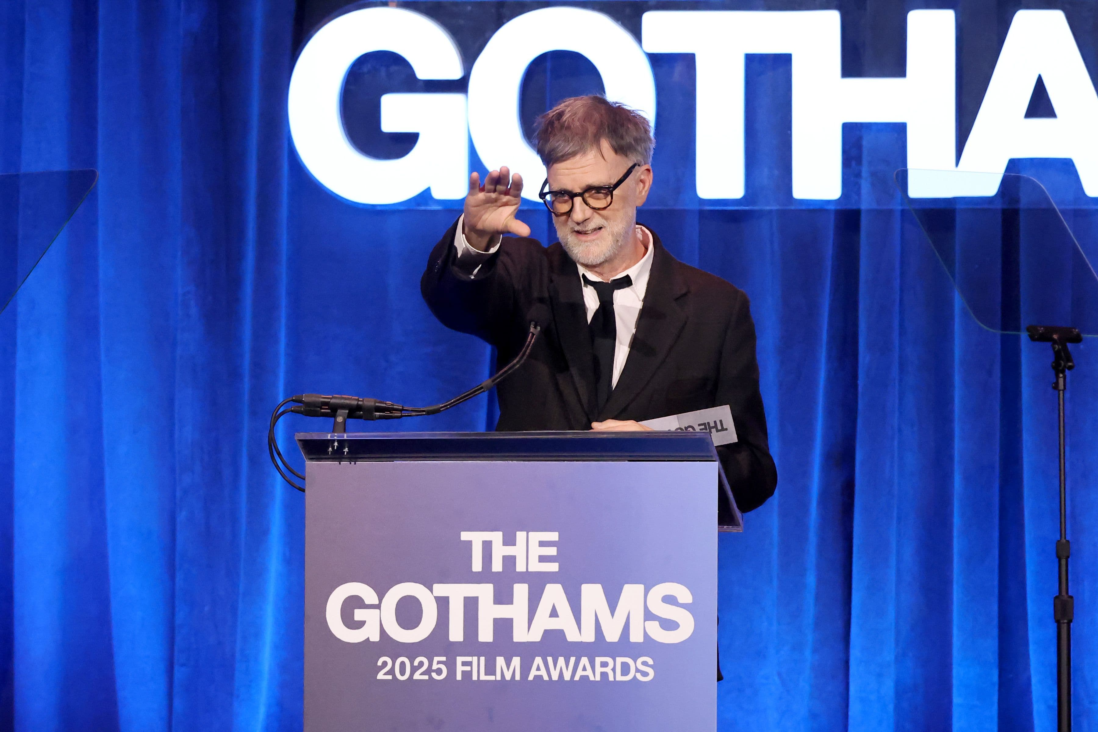 El director Paul Thomas Anderson durante la gala de los Premios Gotham 2025