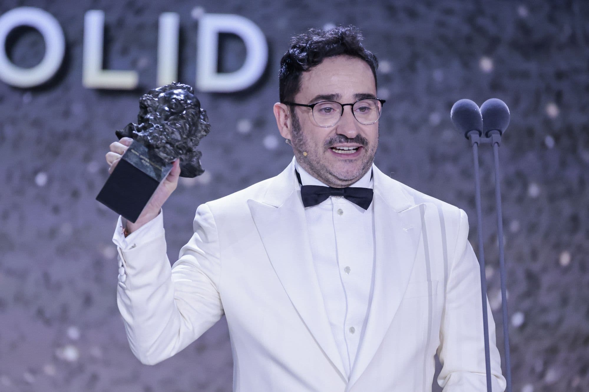J. A. Bayona en la 38 edición de los Premios Goya