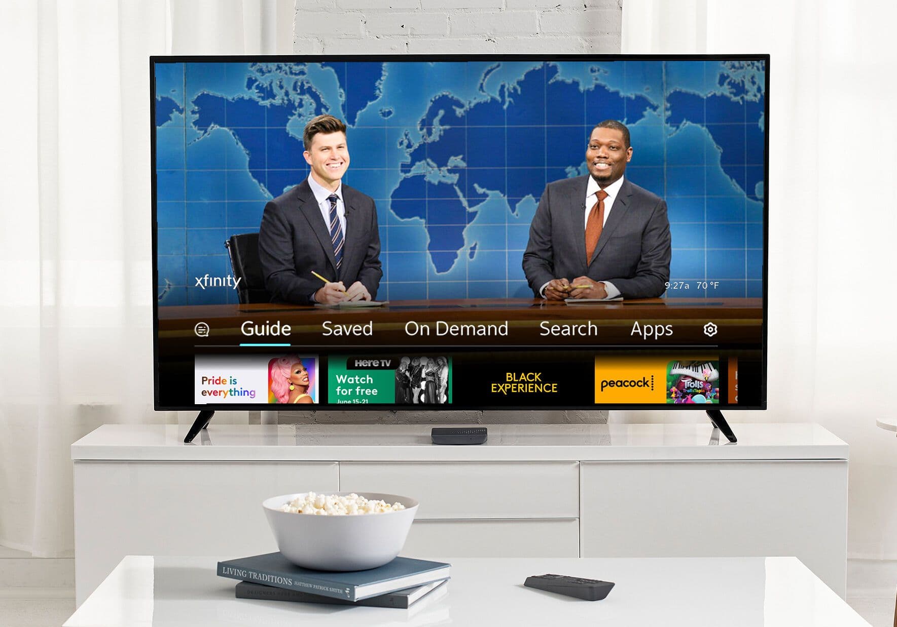 Imagen de recurso de Xfinity, empresa que ofrece servicios de televisión por cable, internet y telefonía en EEUU y que es parte de Comcast Corporation