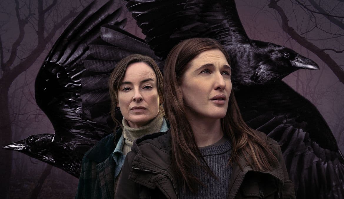 Chrystine Girard y Julie Provençal, productora y distribuidoras en Encore, posan en la III edición del SOUTH International Serie Festival