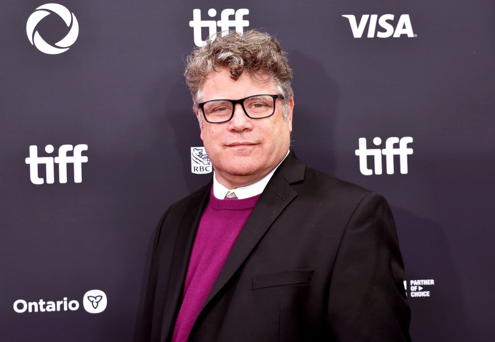 El actor Sean Astin en la alfombra roja del Festival de Toronto 2025