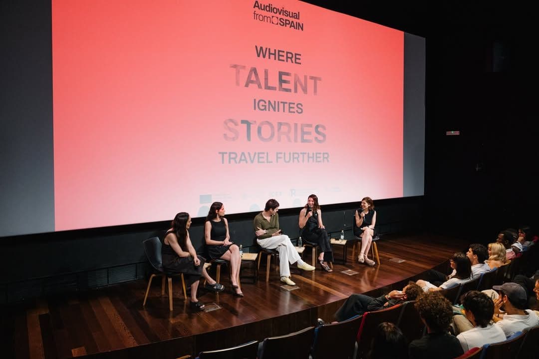Imagen de ambiente de la presentación de la campaña 'Where Talent Ignites' en la Academia de Cine, en junio de 2026