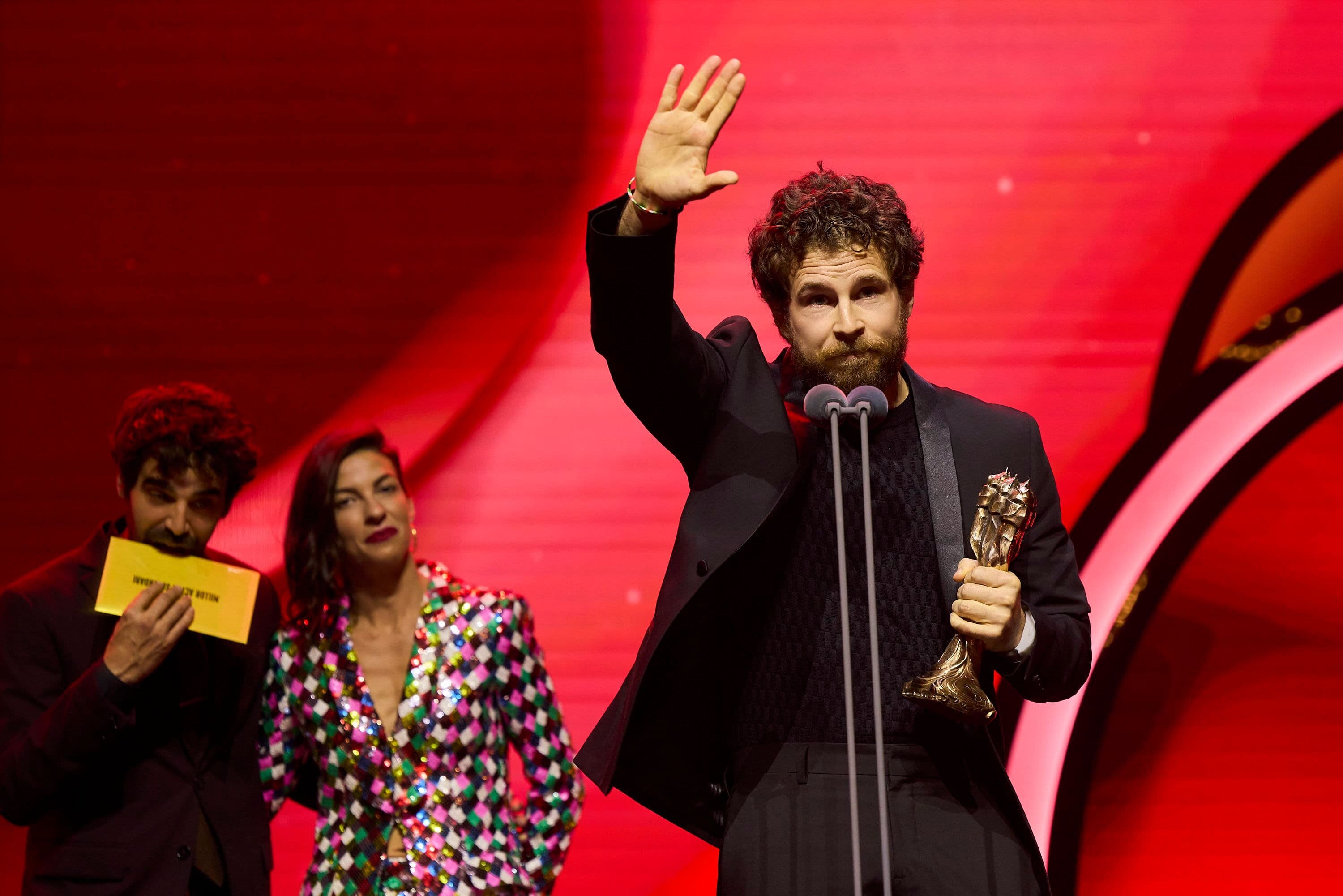 Álvaro Cervantes agradece el Premio Gaudí por 'Sorda'