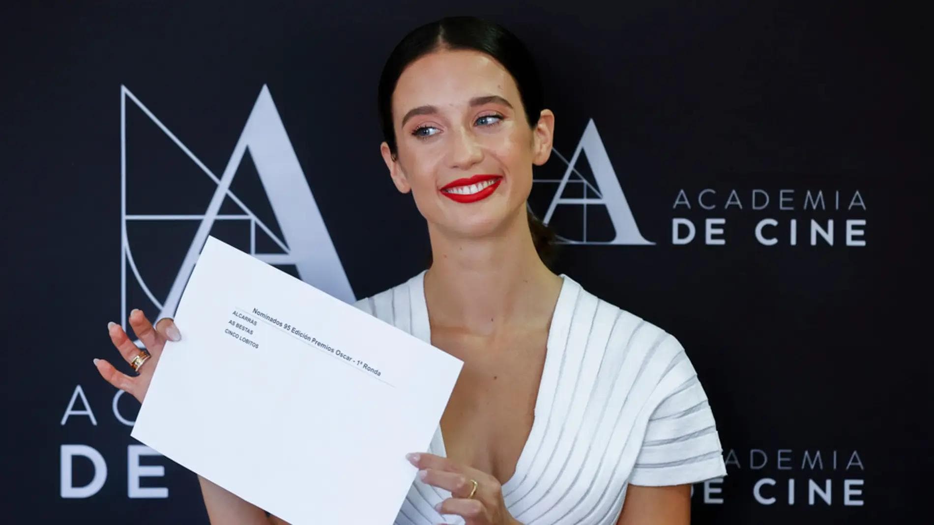 María Pedraza anunció en 2022 las tres películas que seguían en la terna para representar a España en los Oscar