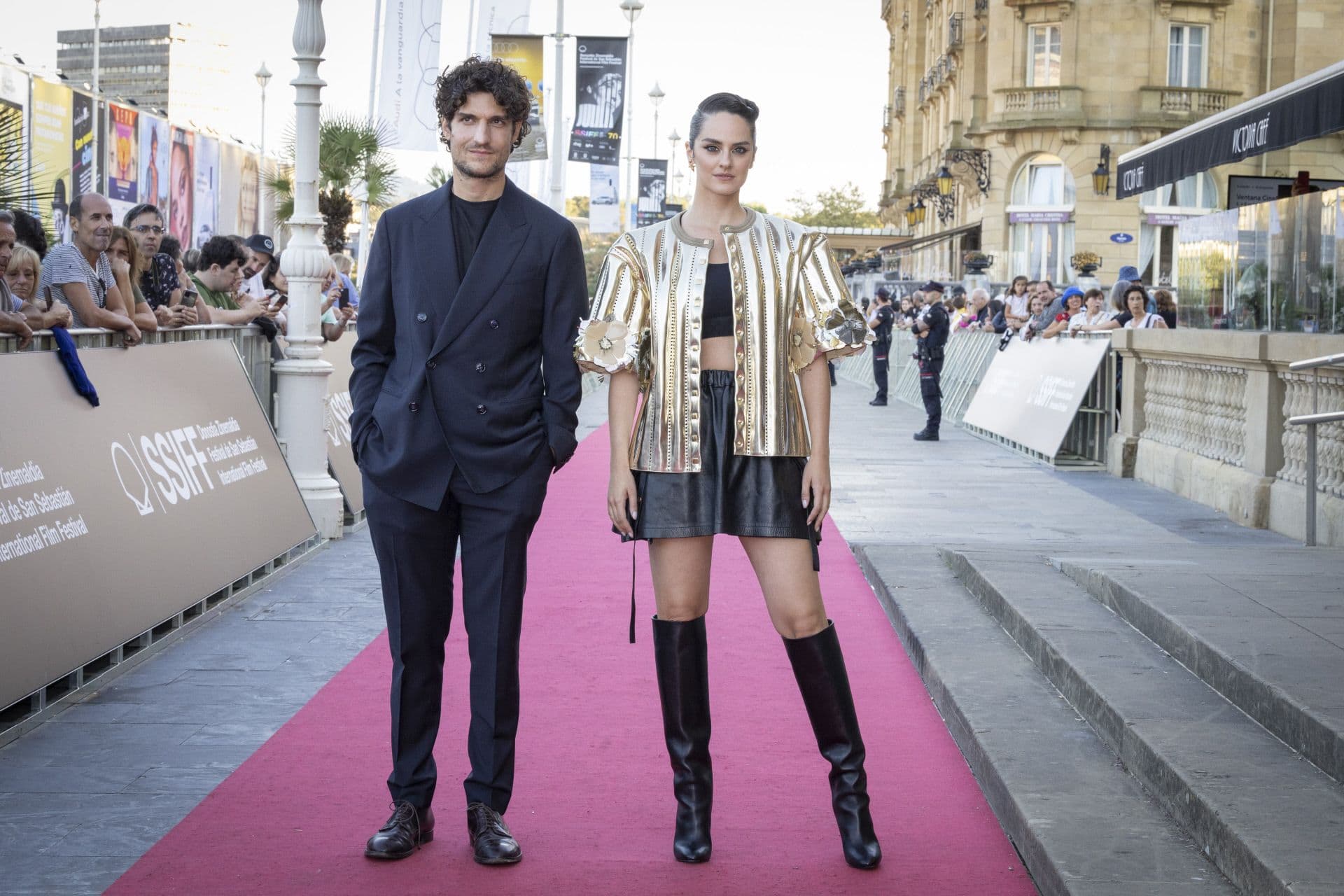 Louis Garrel y Noémie Merlant presentaron 'El inocente' en San Sebastián