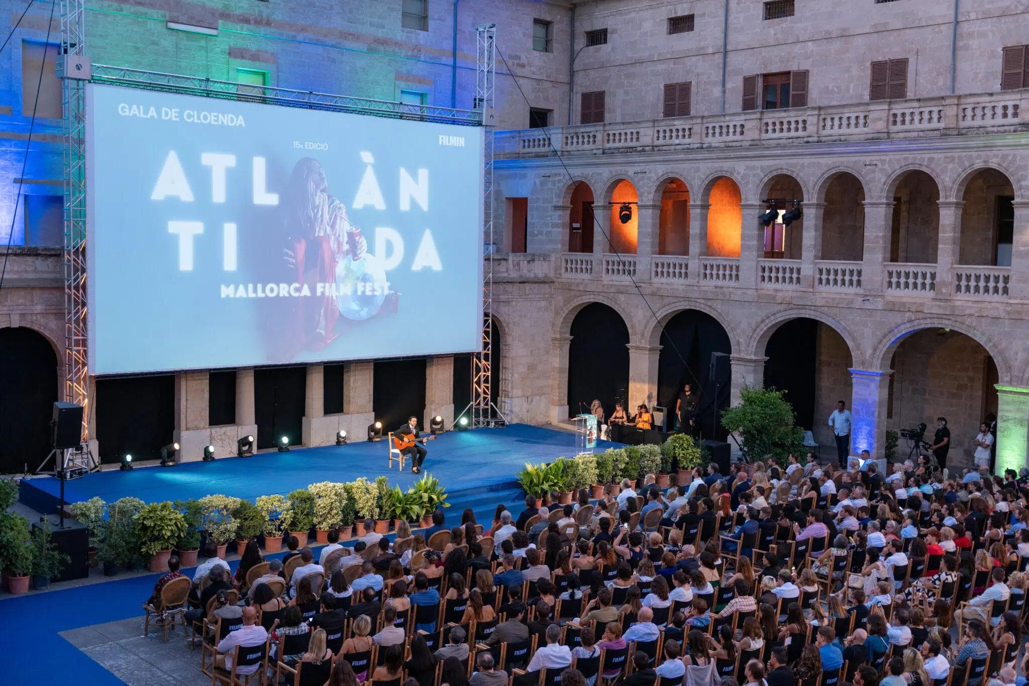 Imagen de archivo de la celebración del Atlàntida Mallorca Film Fest, en julio de 2025
