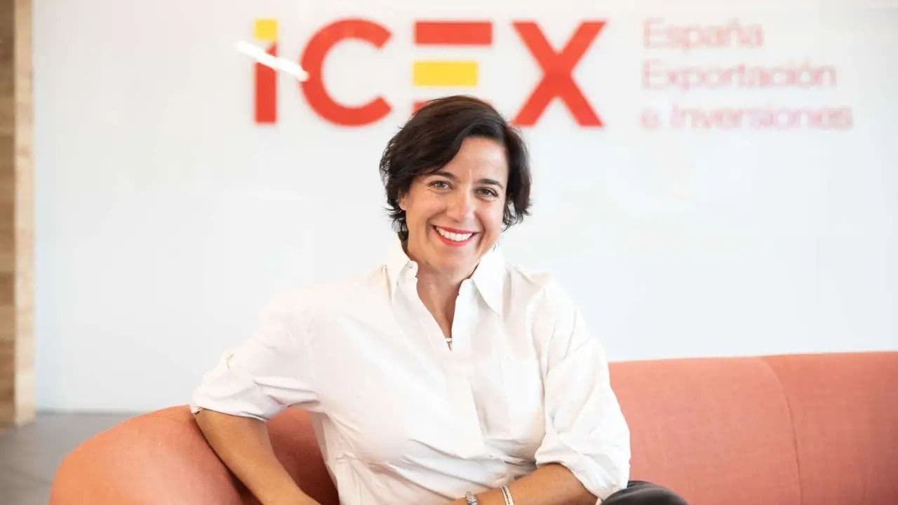 Elisa Carbonell, consejera delegada de ICEX, en una foto de archivo en la sede de la institución