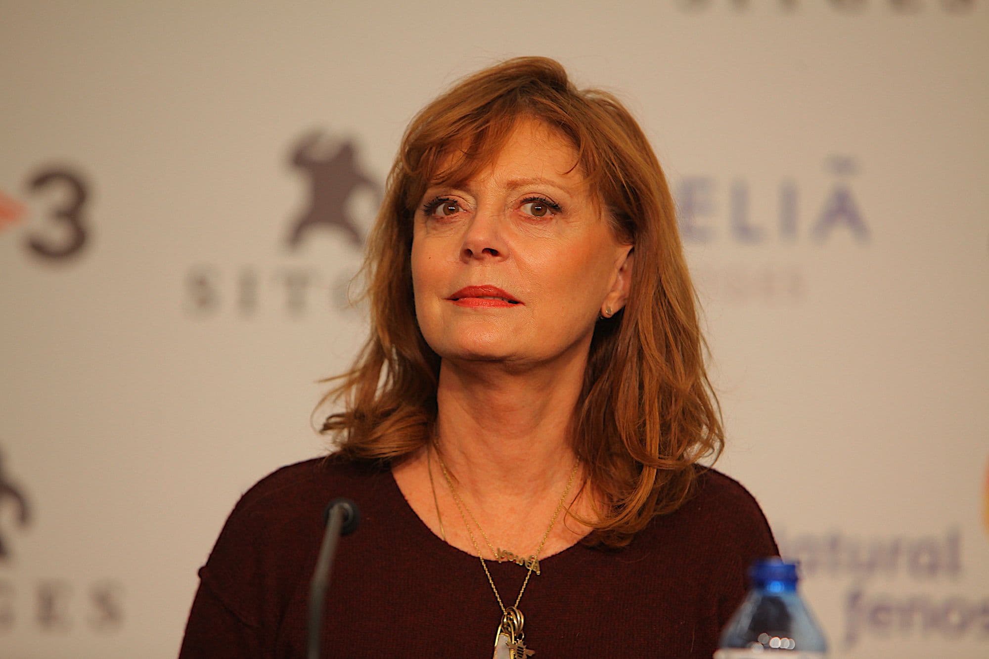 La actriz Susan Sarandon, durante su visita al Festival de Sitges en el año 2017