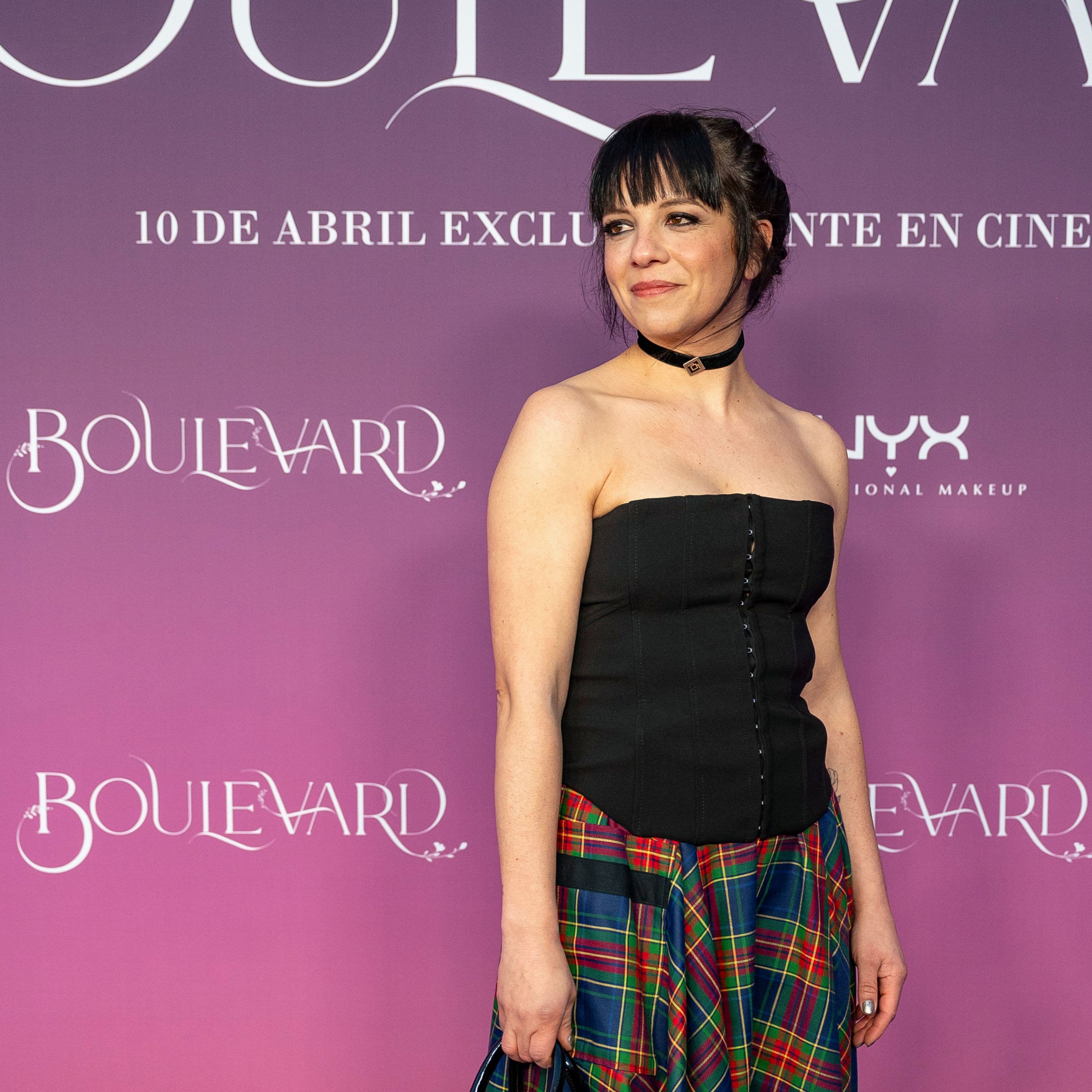 La directora Sonia Méndez en la premiere en Madrid de la película 'Boulevard'