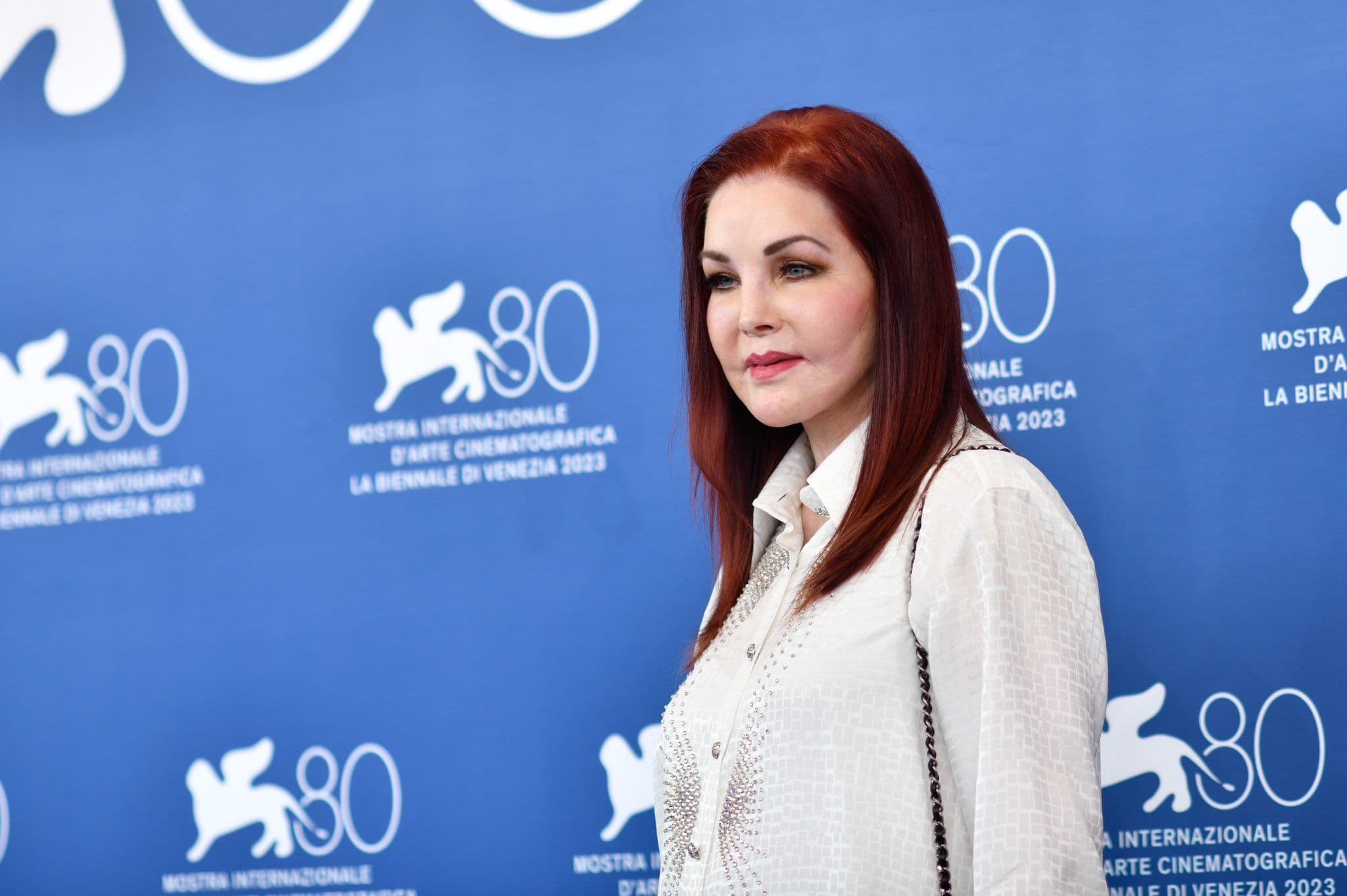Priscilla Presley ha sido la estrella inesperada de la sexta jornada de la Biennale 2023