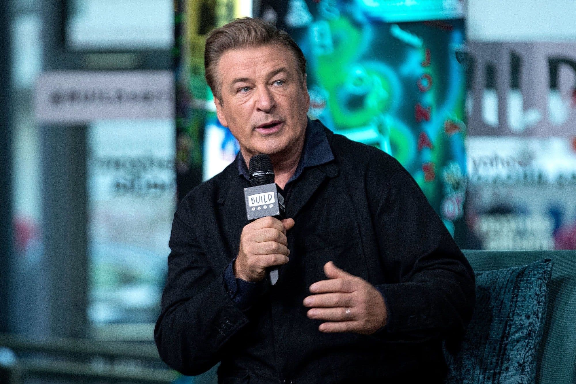 El actor Alec Baldwin presenta un evento en Nueva York durante el otoño de 2019