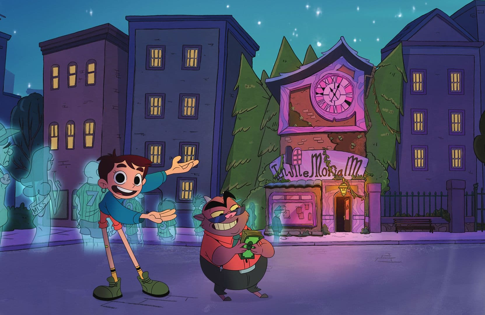 Fotograma de la serie de animación ‘Limbo Ville’, producida por Mago Production y creada por Pilar y Raquel Maestre